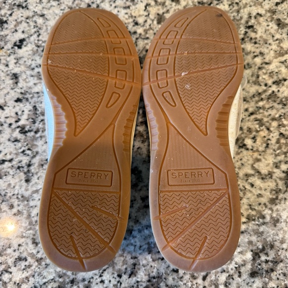 Sperry Angelfish 1 Eye Boat Shoes Light Pink - 7 - Picture 6 of 7